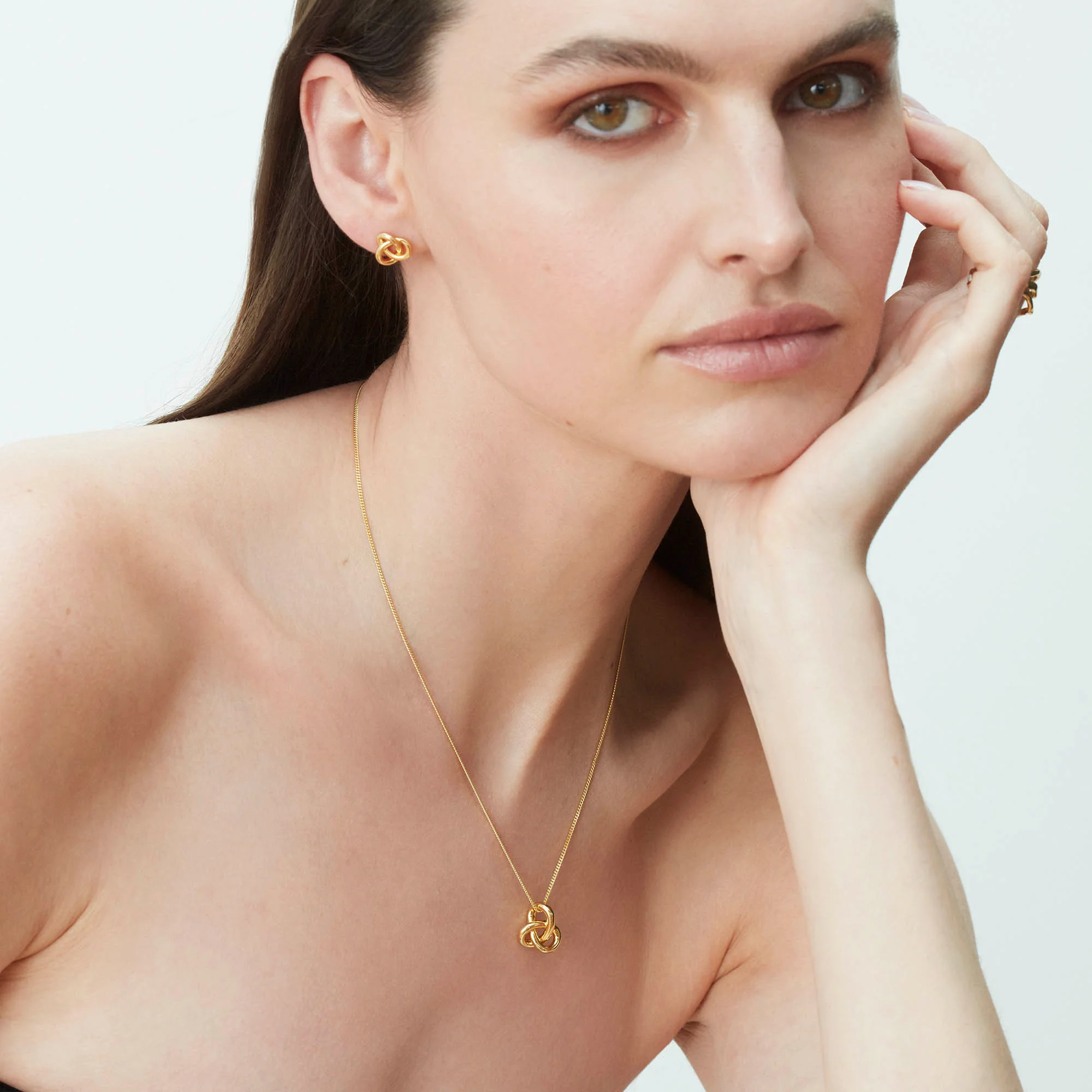 Amara Necklace Gold - Image 2