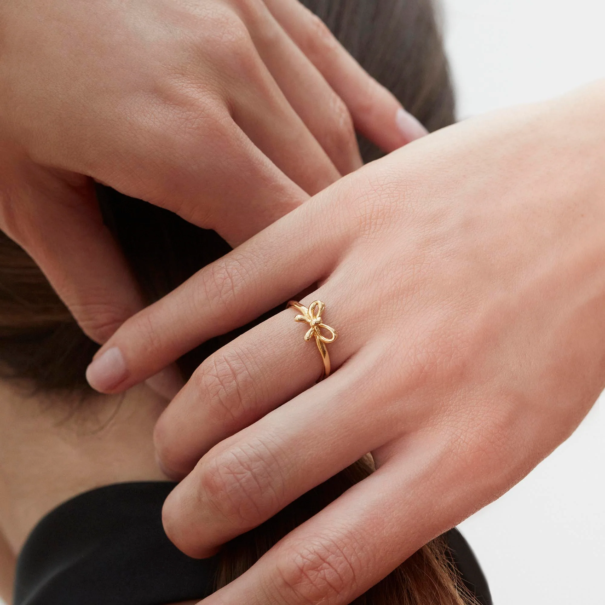 Bow Ring Silver - Image 3