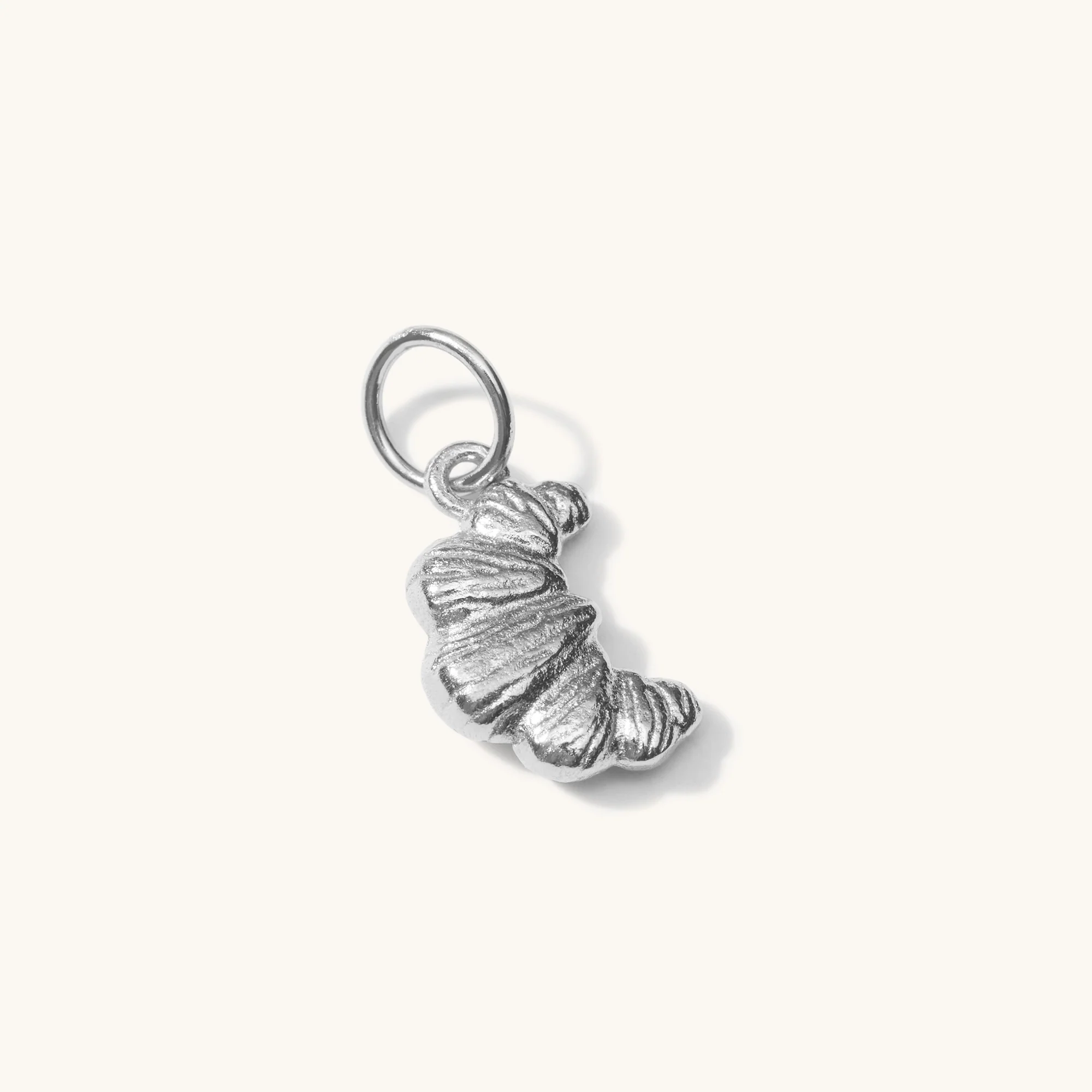 Croissant Pendant Silver