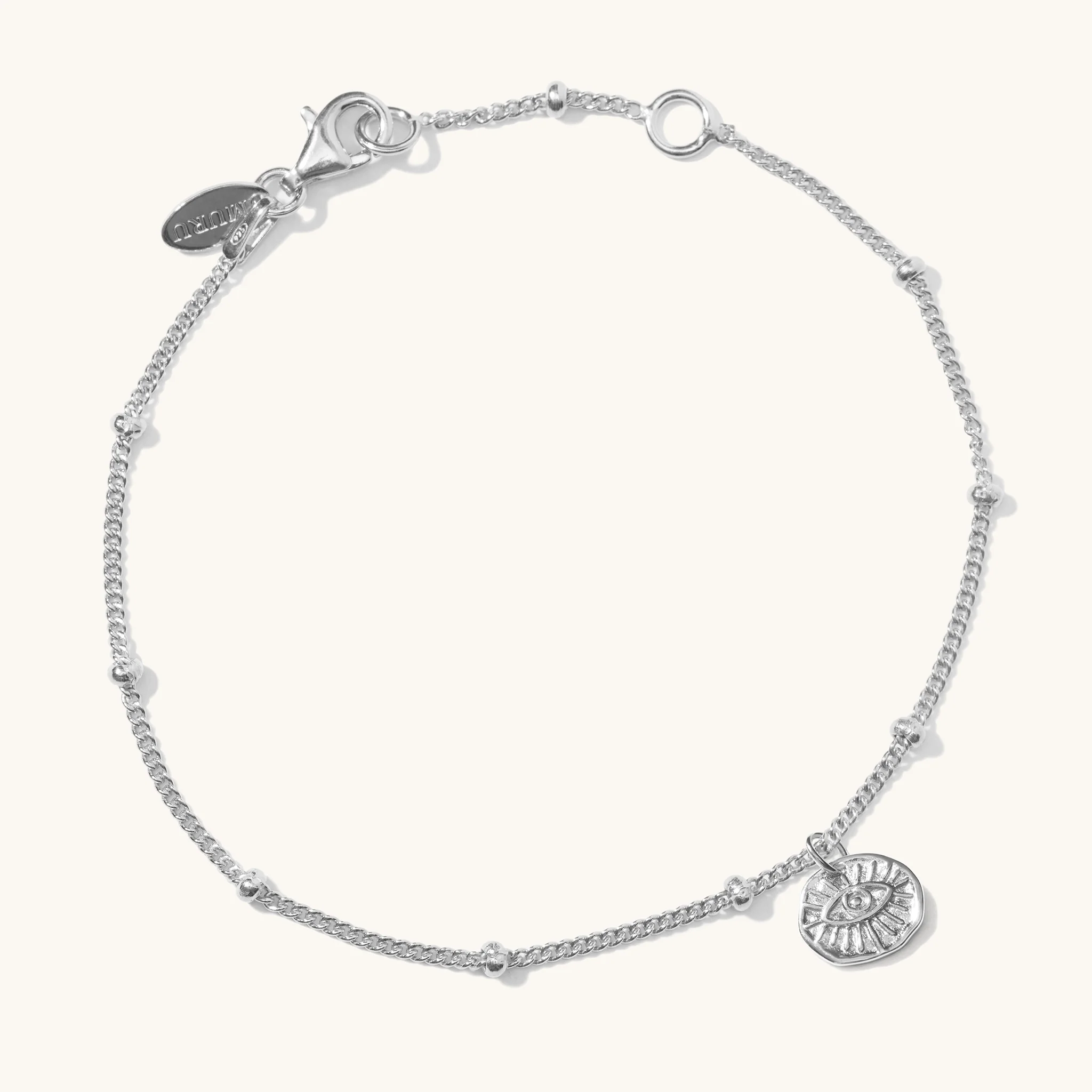 Evil Eye Bracelet Silver