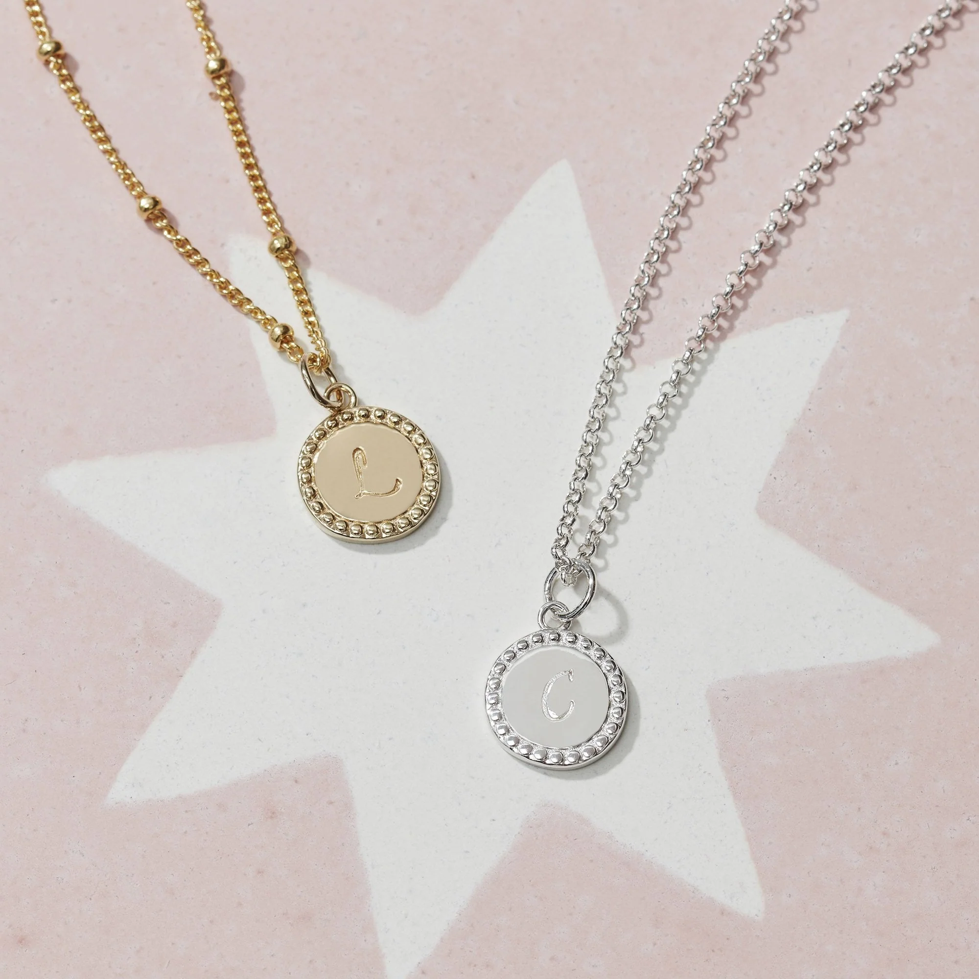 Aura Necklace Gold With Bead Chain - Image 4