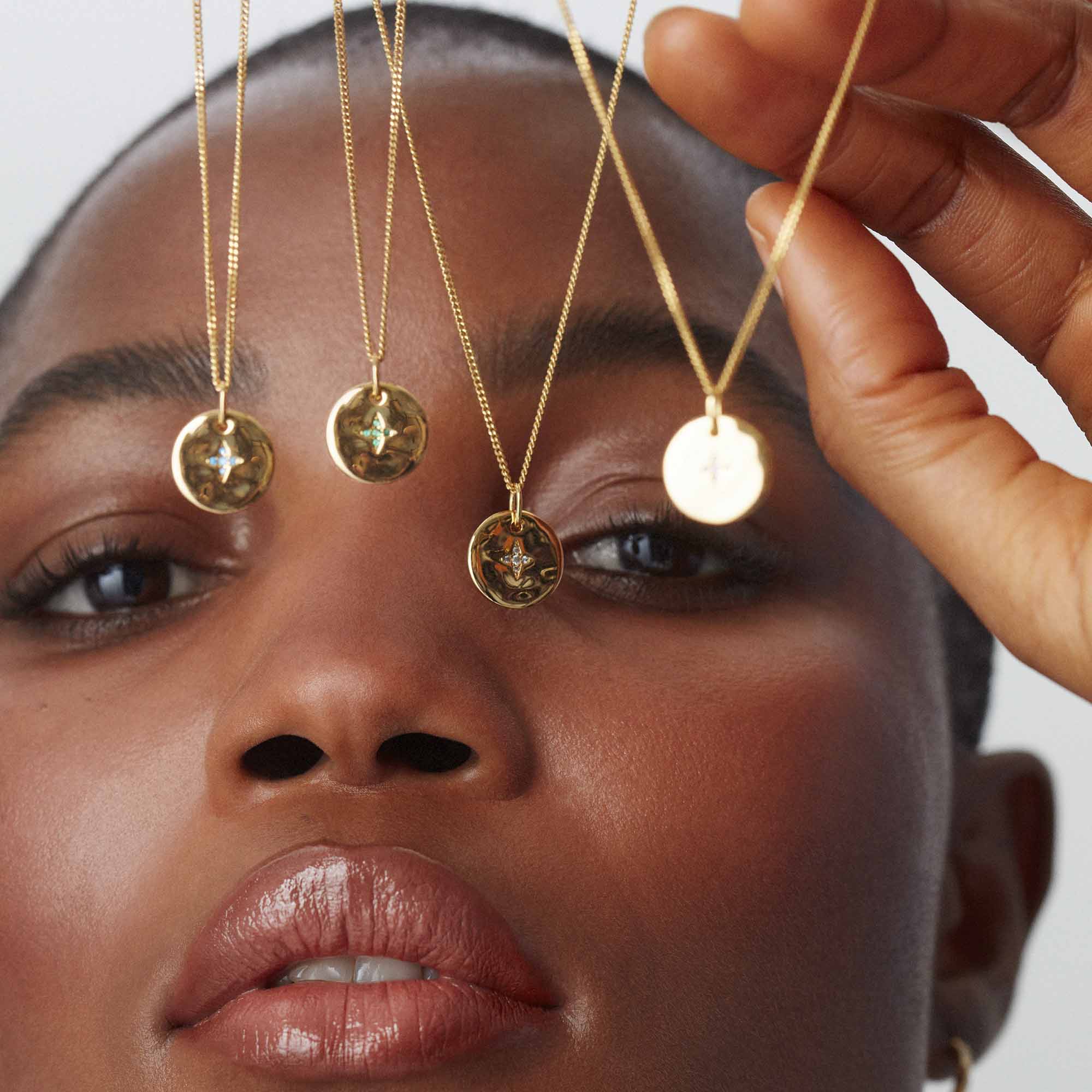 January Birthstone Necklace - Image 4