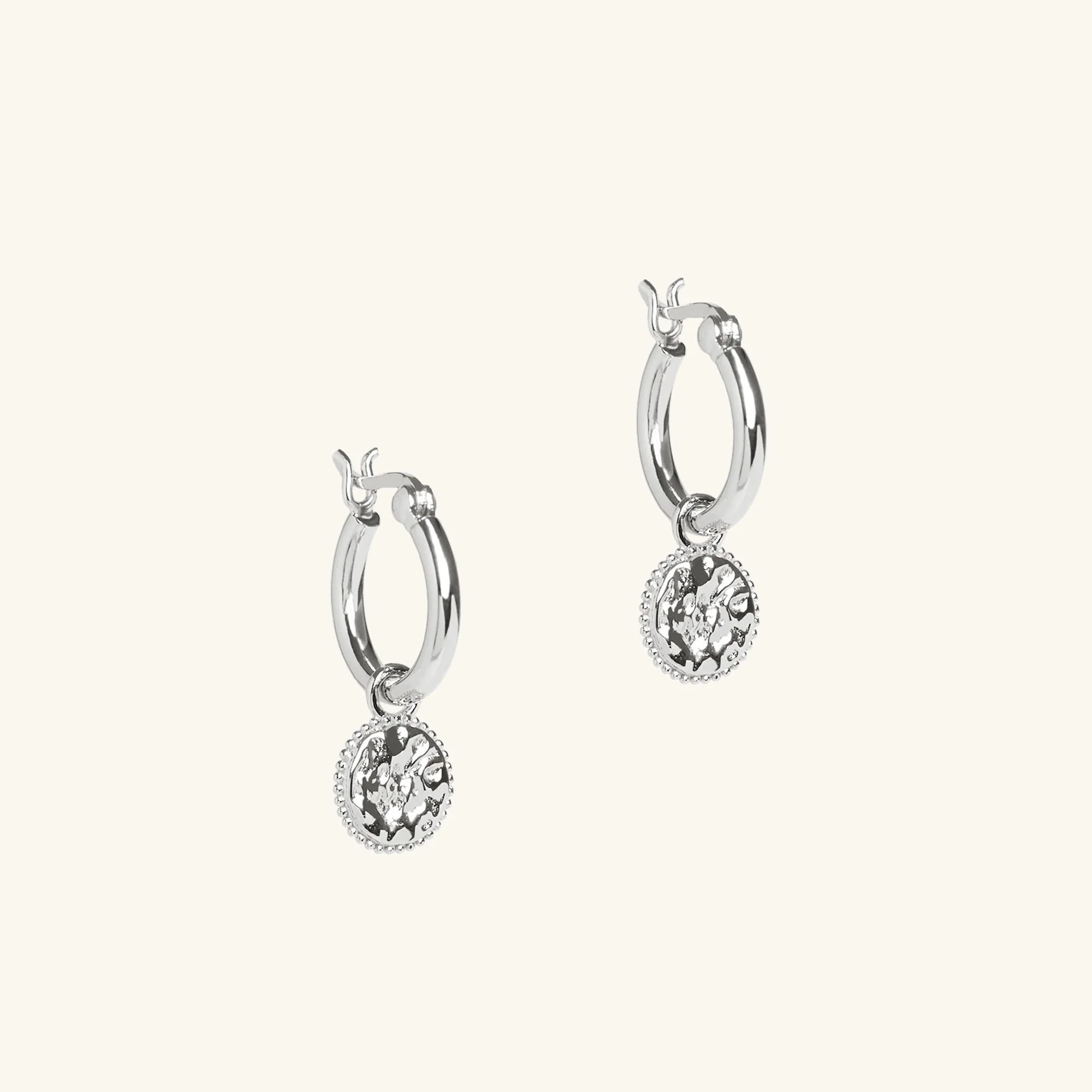 Sun Hoops Silver
