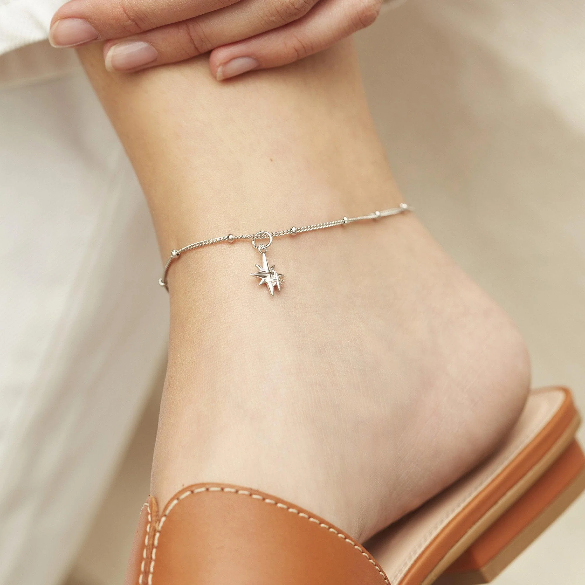 Mother & Child Anklet Gold - Image 2